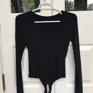 Brandy Melville Black Bodysuit